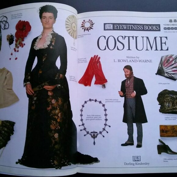 Eyewitness Books: Costume by L. Rowland-Warne, Hardcover, 2000 - Picture 3 of 12